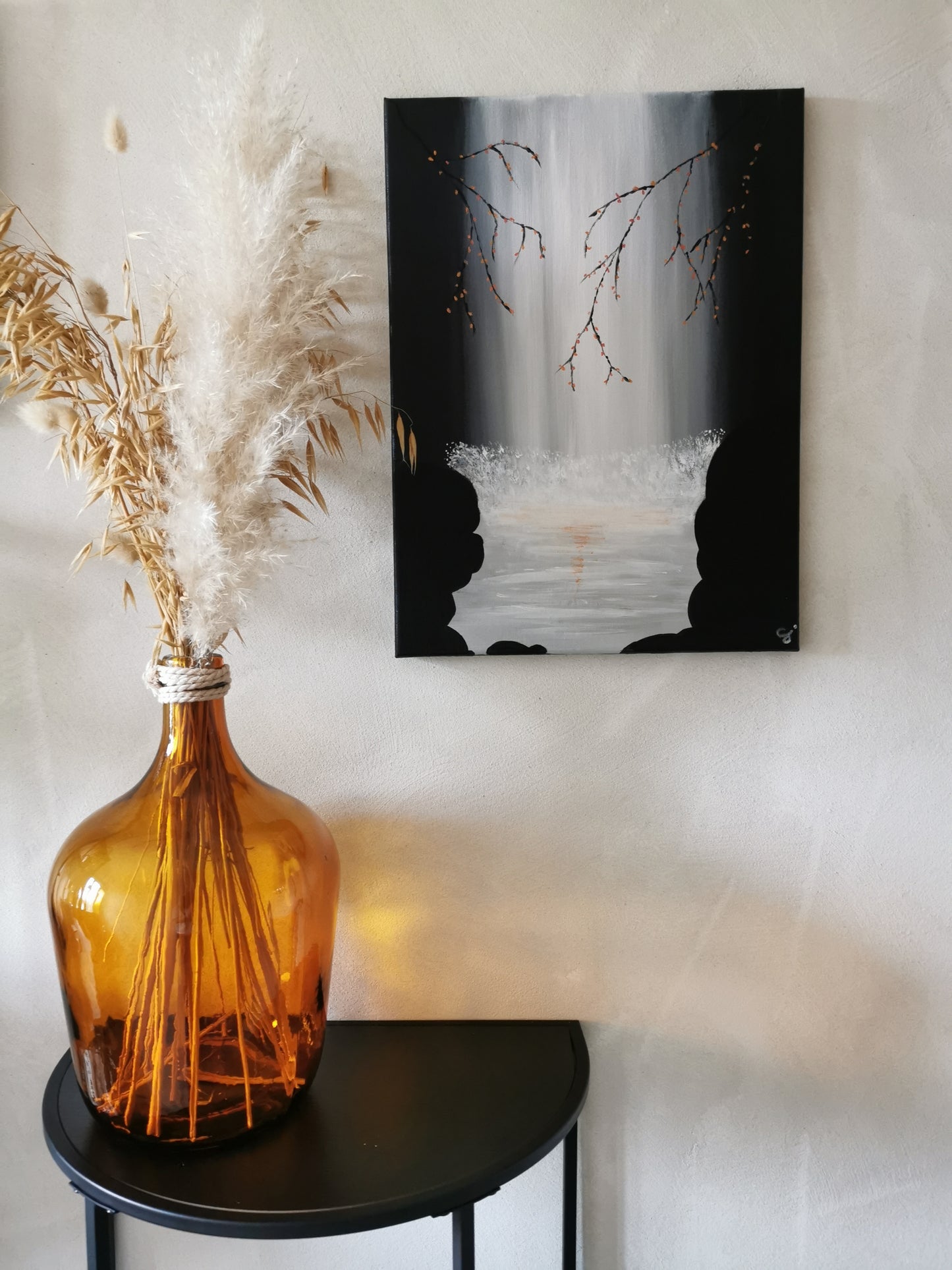 Tableau "Automne monochrome"