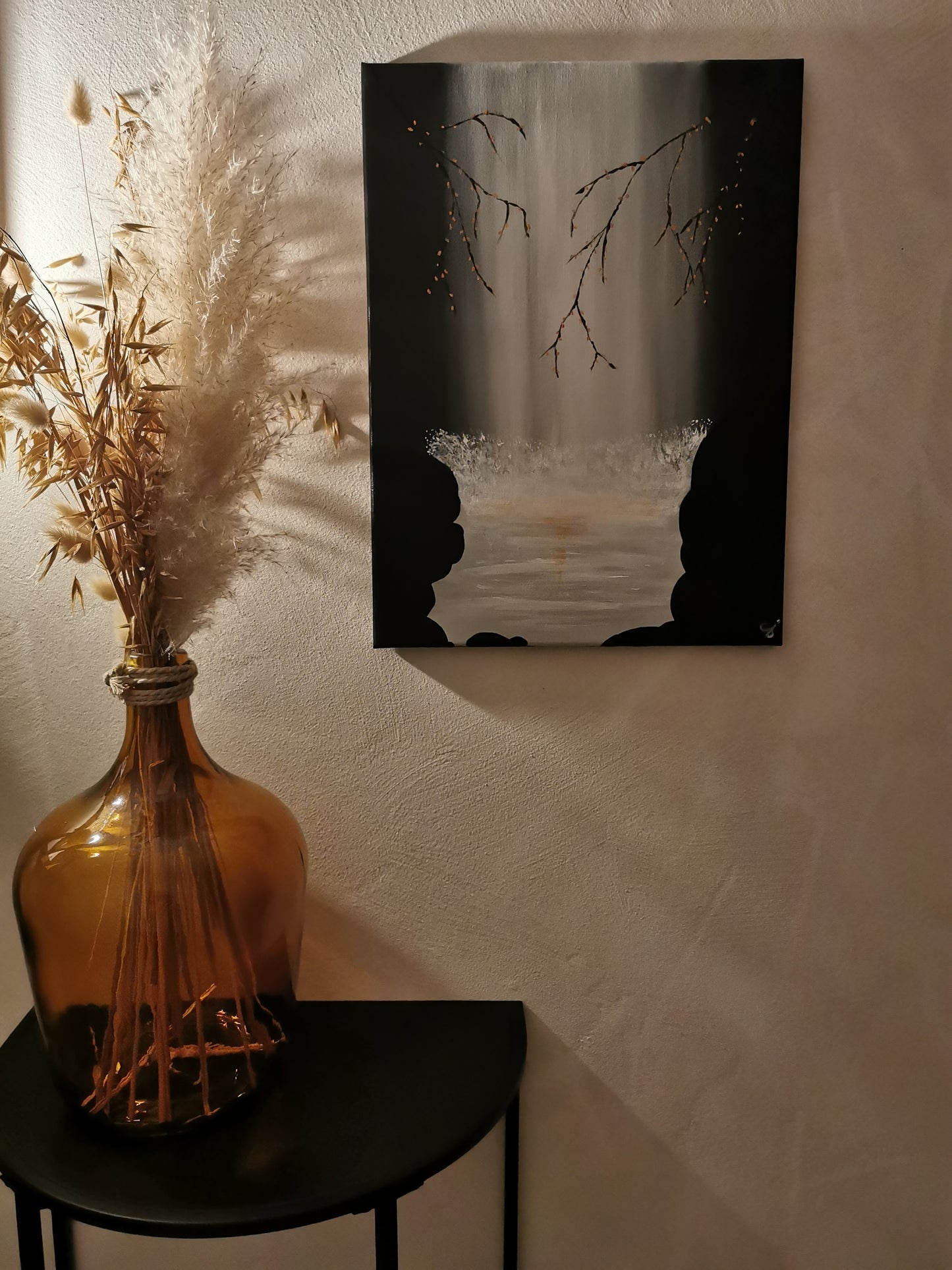 Tableau "Automne monochrome"